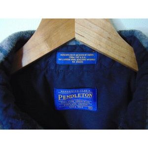Pendleton Shirts - Pendleton L Virgin Wool Flannel Shirt Blue Gray Pendleton Shirts - Pendleton L Virgin Wool Flannel Shirt Blue Gray